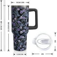 thumbnail image 5 of Aoselan Tumblers 40 Oz Halloween Skull Stainless Steel Tumbler Glasses, 5 of 6