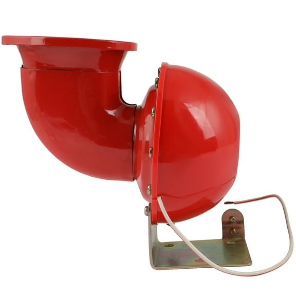 CCIYU 12 volt Retro Cable Operated Bull Horn w/ Manual Lever Switch Car Truck 12v Cow for Truck Car, Super Loud Easy to Install for Replacement for Train Car Truck Boat RV Air Horn