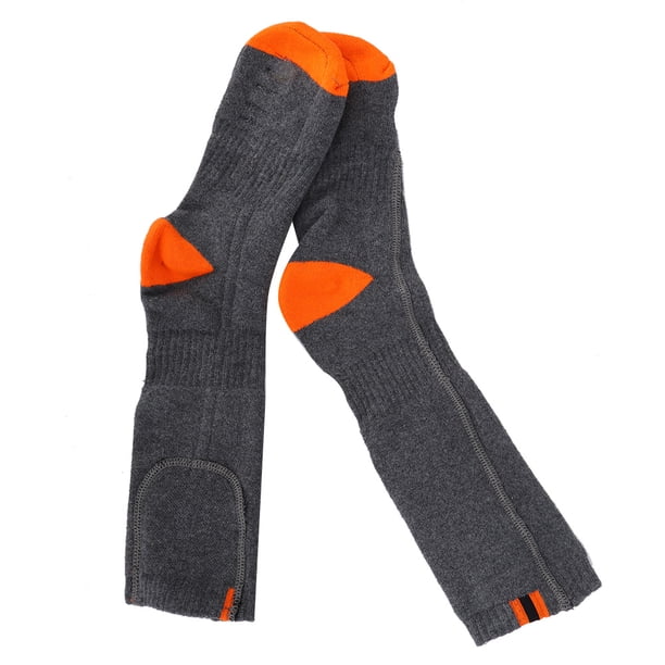 Chaussettes Chauffantes USB Rechargeables – 55°C, Lavables, Coton/polyester, Pour Ski, Camping, Randonnée Hiver