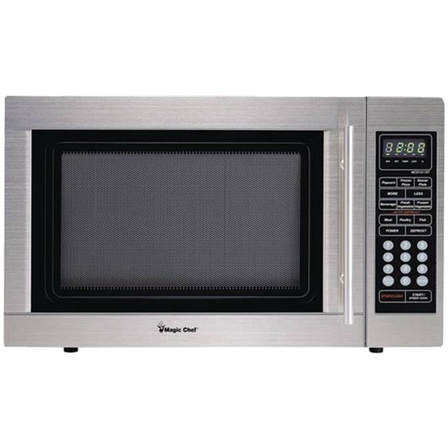 Red Stainless Steel Ft Hamilton Beach Modern 0.9 Cu touch-pad Microwave Oven 