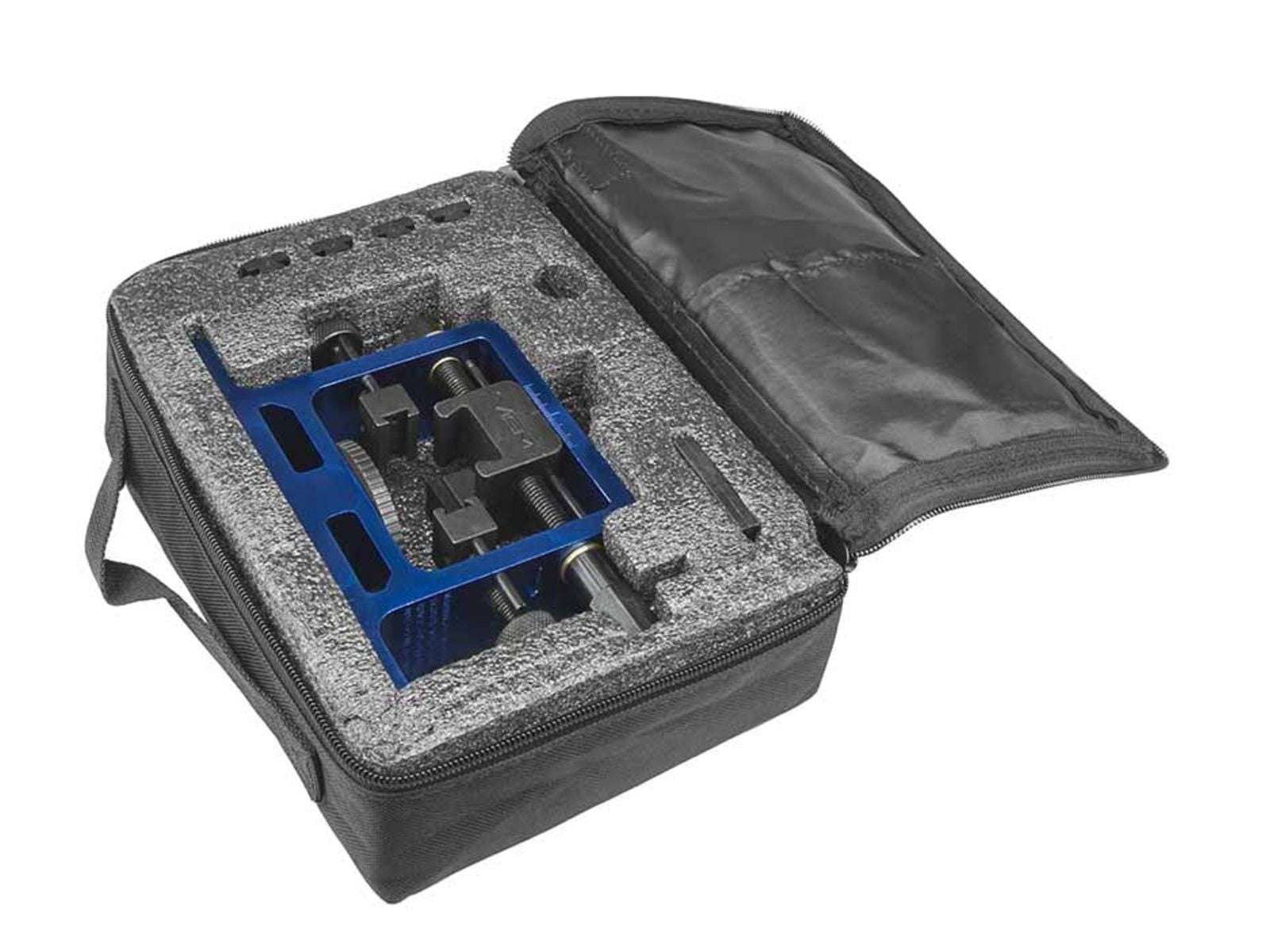 NcSTAR Universal Rear Sight Tool for Semi-Auto Pistols, Adjustable Height, Includes Carrying Bag