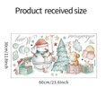 thumbnail image 1 of Pegatina de animales de dibujos animados de Navidad, muñeco de nieve, árbol de Navidad, vitrinas decorativas, ventana, puertas, calcomanías de pared, pegatina para habitación de niños, 1 of 4