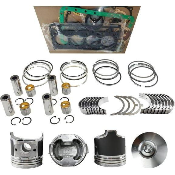 4TNV86 Engine Overhaul Rebuild Kit (No cylinder liner and valve) for Yanmar 4TNV86 Engine Thermo King TK4.86V TK486V TK486 John Deere 4052 Tractor 8000S Diameter 86mm