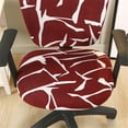 thumbnail image 5 of Stretch Jacquard Office Computer Chair Seat Cover, Removable | Washable | Anti-dust | Easy to Put-on, Chair Not Included, 5 of 9