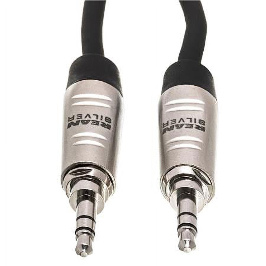 Hosa HMM-005 Pro Stereo Interconnect REAN 3.5 mm TRS to Same 5 ft