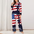 thumbnail image 2 of Naloa Memorial Day Pajamas for Women Set, Womens Pajama Sets, Lounge Sets for Women, 2pjs for Women-X-Large, 2 of 7