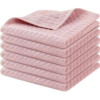 The Homaxy Waffle Weave Kitchen Dish Cloths Are on Sale at