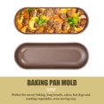 thumbnail image 4 of 3Pcs Hot Dog Mold Long Bread Non-stick Toast Mold Oven Toast Baking Pan, 4 of 6