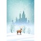thumbnail image 2 of Telón de fondo ABPHQTO 150x220cm Fairytable Castle y Reno en Navidad, 2 of 2