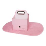 JJ COLE Diapers & Wipes Caddy - Pink Heather