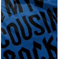 thumbnail image 5 of My Cousin Rocks Family Musician Toddler Boy Girl T Shirt Infant Toddler Brisco Brands 2T, 5 of 6