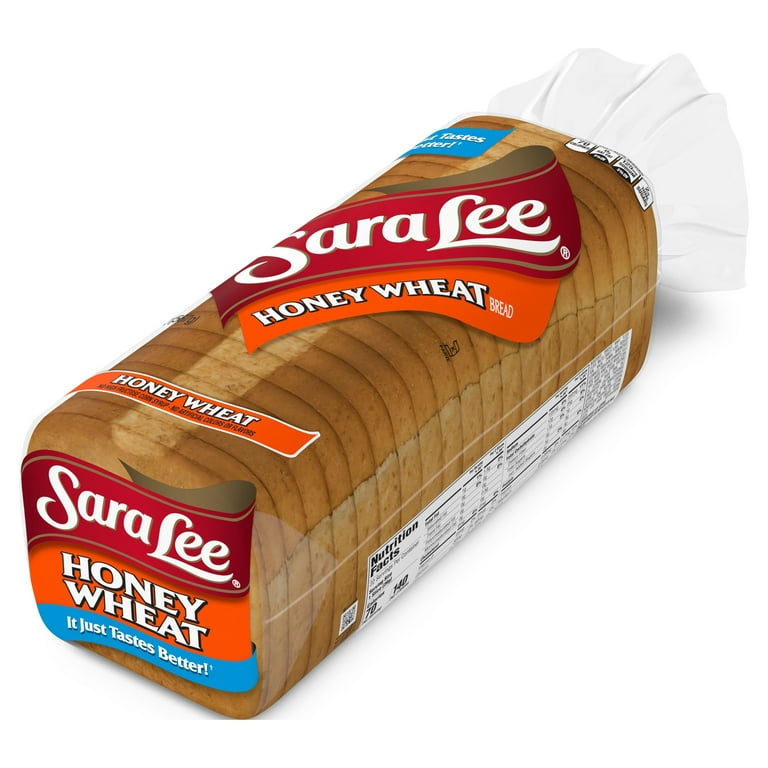 Sara Lee Honey Wheat Sandwich Bread, 20 Oz Loaf of Honey Wheat Bread 