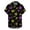 Yellow, variant on Men's Valentine's Day Polo Shirt Novelty Love Heart Print Short Sleeve Golf Shirts Short Sleeve Button Up T Shirt