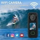 thumbnail image 3 of Cámara de Acción 4K con Wifi, Cámara Deportiva con Pantalla Táctil, Transmisión de Video para Viajes, Grabadora de Conducción de Motocicletas, Cámara Corporal., 3 of 8