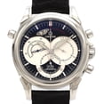 thumbnail image 1 of Pre-Owned Omega De Ville Co-Axial Rattrapante 4847.50.31 Stainless Steel Automatic Watch, 1 of 9