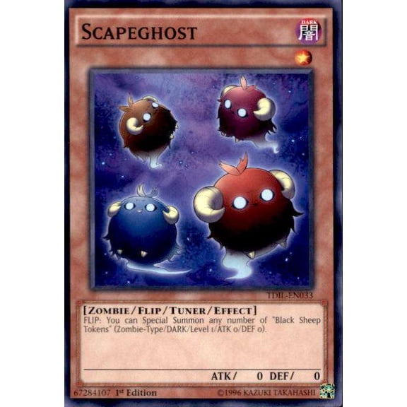 YuGiOh The Dark Illusion Common Scapeghost TDIL-EN033