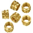 thumbnail image 5 of 50 Pcs Series 3D Printing Model Insert Nut, Brass Knurled Nut, Injection Molding Insert Nut for Voron 2.4 3D Printer Etc. (M3), 5 of 5