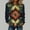 A1395 Multicolor, variant on Southwestern Graphic Sweatshirt for Women Vintage Aztec Pattern Crewneck Long Sleeve Loose Fit Casual Pullover Top for Daily Wear Autumn Winter Fashion Clothes