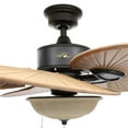 thumbnail image 2 of Hampton Bay Havana 48 in. LED Natural Iron Ceiling Fan with Light Kit 51227 New, 2 of 5