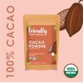 thumbnail image 4 of Friendly |Organic Ecuadorian Cacao Powder |16 oz; (1 LB)| Organic, Unsweetened, Vegan, NON GMO, Superfoods, Kosher., 4 of 8