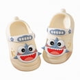 thumbnail image 5 of HCNTES Toddler Kids Cozy Baby Boys Girls Home House Cloud Cushion Slide Sandals for Indoor Outdoor Shoes(Light Gray,9), 5 of 5