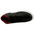 thumbnail image 4 of Air Jordan 1 Mid BG Big Kid's Shoes Black/White/Gym Red 554725-028 (3.5 M US), 4 of 5