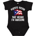 thumbnail image 3 of Inktastic Puerto Rican Awesome Boys or Girls Baby Bodysuit, 3 of 5