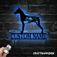 thumbnail image 3 of Craftnamesign Custom Camera Metal Wall Art LED Light, Photographer Name Sign, Photography Sign, 3 of 5