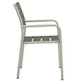 thumbnail image 3 of Pemberly Row  Patio Dining Arm Chair in Silver and Gray (Set of 2), 3 of 5
