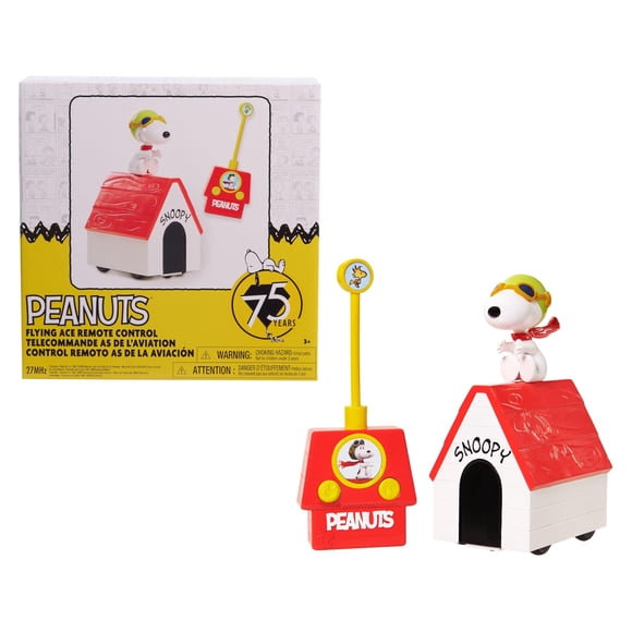 Vehículo de Juguete Peanuts Flying Ace con Control Remoto Snoopy