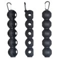 thumbnail image 2 of Soporte Silicona para Pelotas Golf Con Gancho Funda 5 () Negra, 2 of 4
