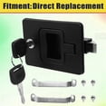 thumbnail image 4 of Car Engineering Vehicle Industrial Equipment Door Lock Panel with Key Generator Set Silent Box Door Lock, 4 of 5