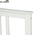 thumbnail image 2 of Bellemave Full Size Bed Frames with Headboard and Footboard, Wood Full Platform Bed,Wood Slats Great Support with Six Legs (Full,White), 2 of 8
