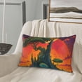 thumbnail image 5 of Daiia Abstract Tree Castle Bedding Waterproof Pillow Protector Zippered Queen – Bed Bug Proof Pillow Encasement-16"x24", 5 of 6