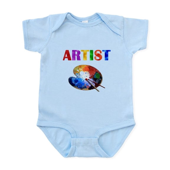 CafePress - Artist Body Suit - Baby Light Bodysuit, Size Newborn - 24 Months