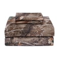 thumbnail image 1 of Juego de sábanas VISI-ONE Realtree Edge Full Camo de 4 piezas, 1 of 7