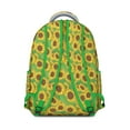 thumbnail image 3 of "Floral Sunflower Backpack - Wildflower Print School Backpack, Water-Resistant College Backpack with Spacious Pockets, Laptop Backpack for Work", 3 of 6
