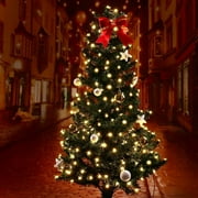 Qishi Christmas solar string lights Outdoor Decoration String Lights 72ft200 LED Lights for Indoor,Outdoor,St.Patricks Day Thanksgiving,Party,Wedding,Patio,Garden Decoration (Warm White)
