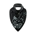 thumbnail image 1 of Châles Doux Mode Femmes Foulard Chaude Décontractée à Boutons Imprimés, 1 of 6