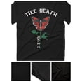 thumbnail image 2 of Skull Butterfly Men's T-shirt 100% Cotton - 220g, 2 of 7