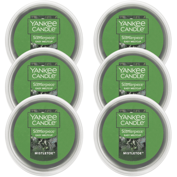 Yankee Candle Mistletoe Scenterpiece Easy MeltCup (Pack of 6)