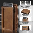 thumbnail image 4 of Tarjetero Furid Smart Wallet RFID de fibra de carbono para hombre, 4 of 8