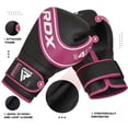 thumbnail image 2 of Guantes de boxeo RDX Kids Junior Training 120 g 180 g Maya Hide, 2 of 8