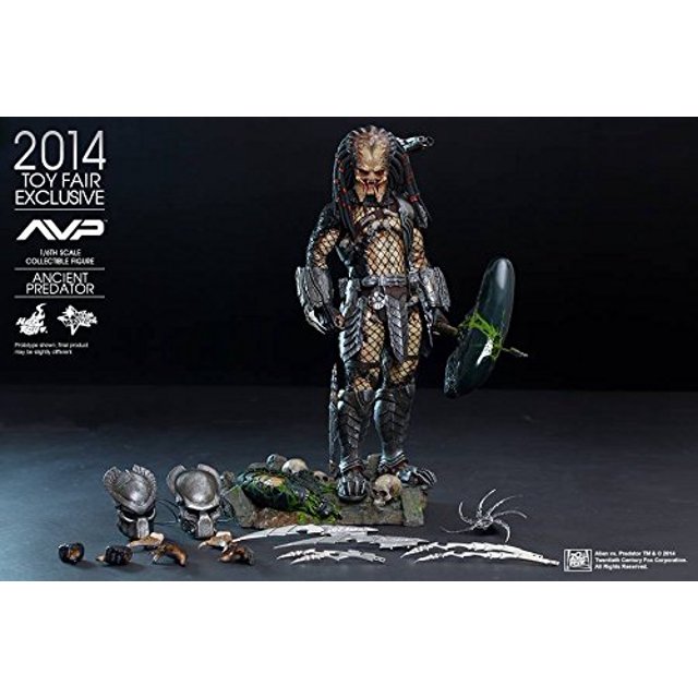Alien vs. Predator Hot Toys Obra maestra de la película exclusiva Figura coleccionable a escala 1/6 Ancient Predator Hot Toys MM#250