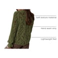 thumbnail image 4 of Blusa de Encaje PRETTYGARDEN Manga Larga con Botones Talla S, 4 of 9