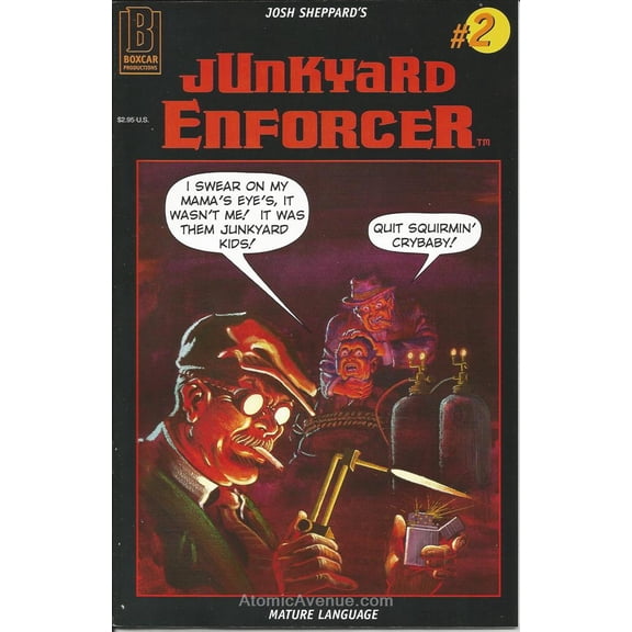 Junkyard Enforcer #2 VF ; Boxcar Comic Book