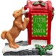 thumbnail image 1 of Accesorios navideños: Buzón de Papá Noel para pueblos navideños, figuras, cartas de resina para Papá Noel, adornos para decorar el hogar., 1 of 5