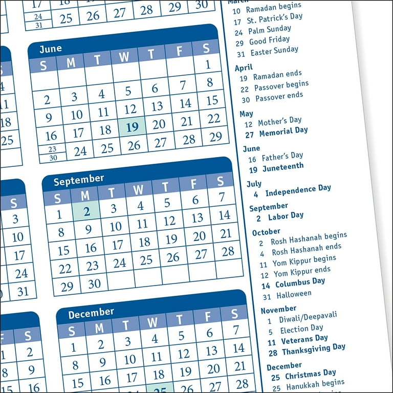 ComplyRight 2024 Time Off Request and Approval Calendar Pack of 50 (A0037)  - Walmart.com