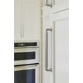 thumbnail image 2 of Amerock Cowrie 8-13/16 inch (224mm) Center-to-Center Satin Nickel Cabinet Pull, 2 of 6
