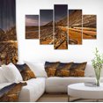 thumbnail image 1 of Brown Rocky Coast Portugal - Large Cityscape Canvas Print, 1 of 3